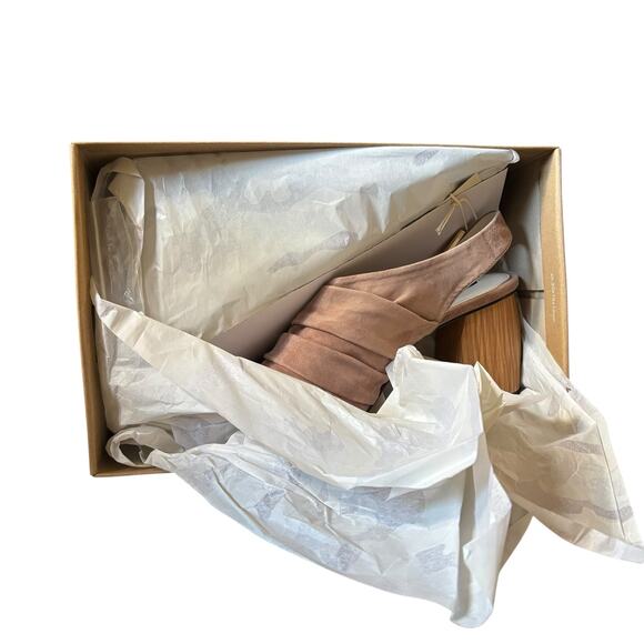 Sanctuary Regal Slouchy Asymmetric Sandal Desert Taupe Size 9M NEW IN BOX - Picture 8 of 8